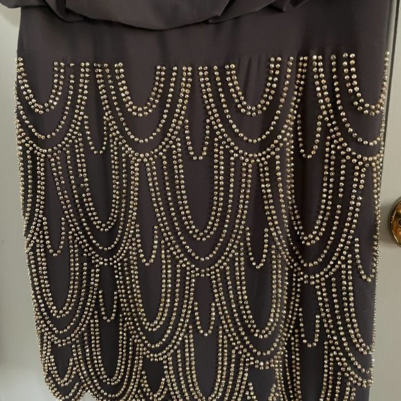 NWT Cache Dress with Beading - Picture 2 of 5